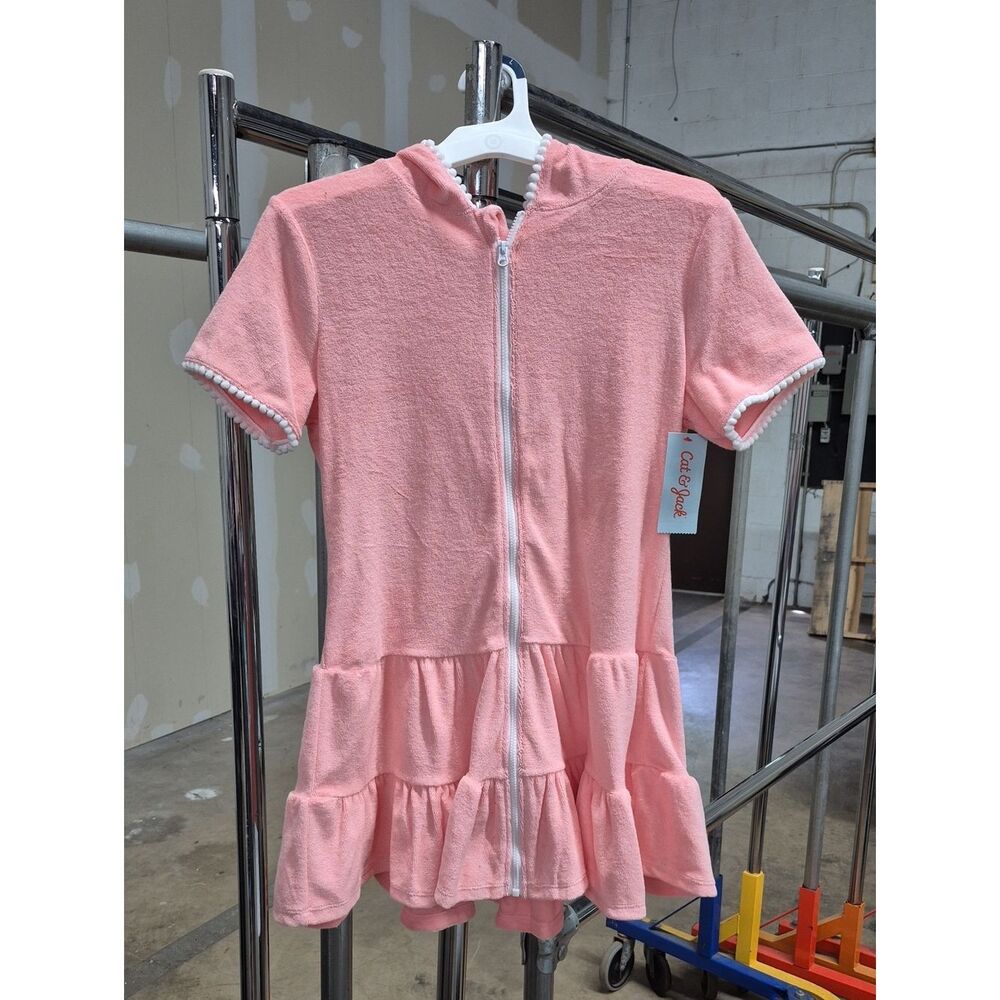 Cat & Jack Coral Swimsuit Coverup New